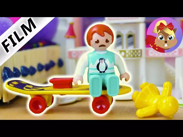摩比游戏 playmobil 玩偶影片 艾玛找朋友一起做游戏 玩